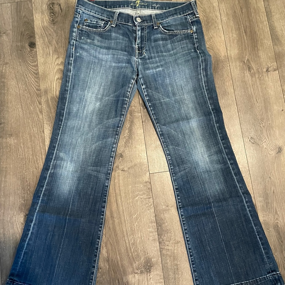 7 for all mankind Dojo wide leg jean, size 29